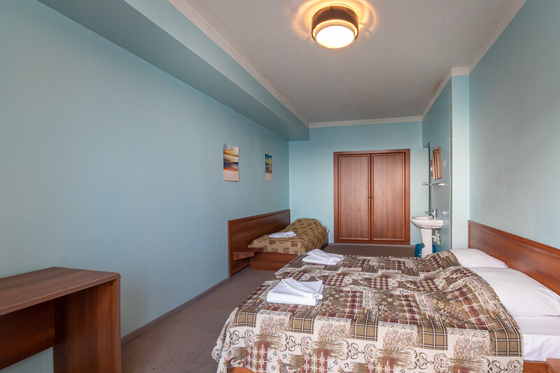 Эконом 3-местный 1-комнатный (без ремонта)