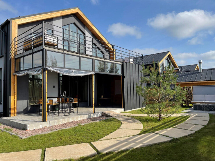 Резиденция 10-местная (с пятью спальнями)