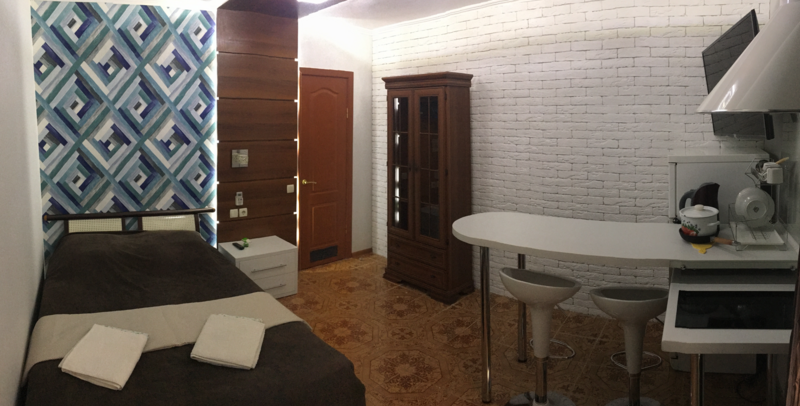 Делюкс 2-местный 1-комнатный с кухней