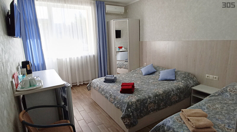 Семейный 3-местный 1-комнатный