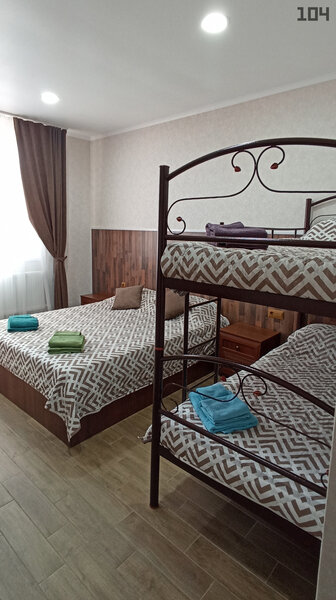 Семейный 4-местный 1-комнатный