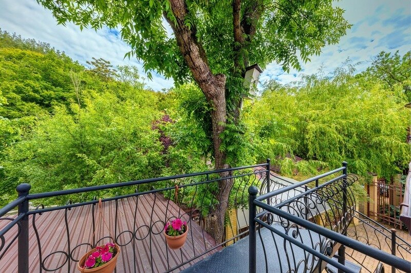 Студия 4-местный (с видом на сад)