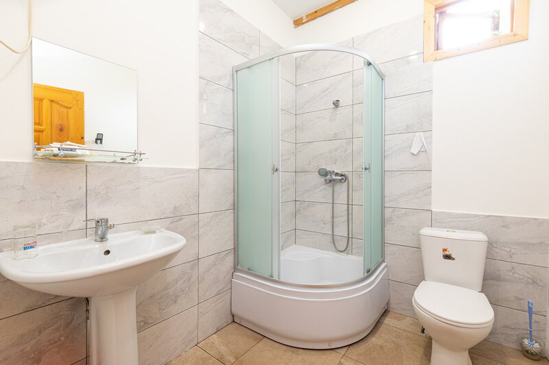 Коттедж 2-местный 1-комнатный (вид на пальмы)