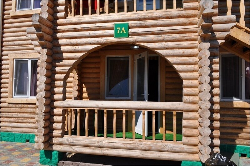 Стандартный 2-местный 2-комнатный (деревянный коттедж)