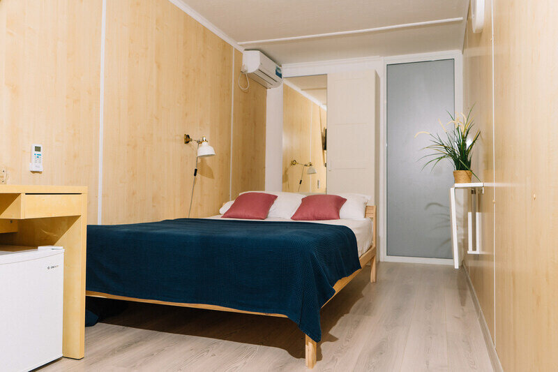 Эконом 2-местный (Норвежский дом 1 этаж без балкона)