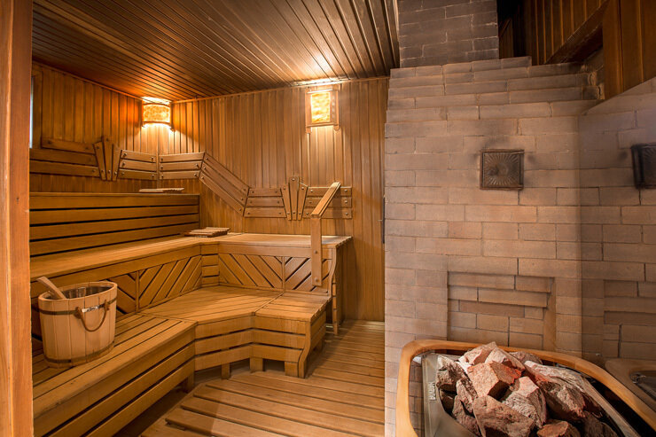 Шале 4-местный 2-комнатный (с купелью)