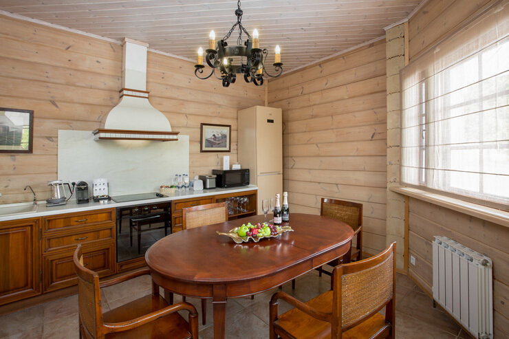 Шале 4-местный 2-комнатный (с финской сауной)