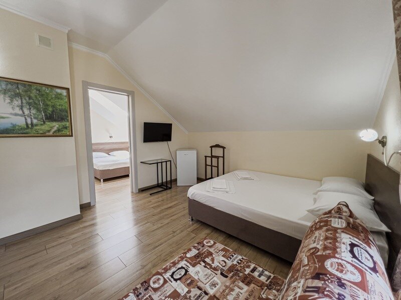 Семейный 4-местный 2-комнатный