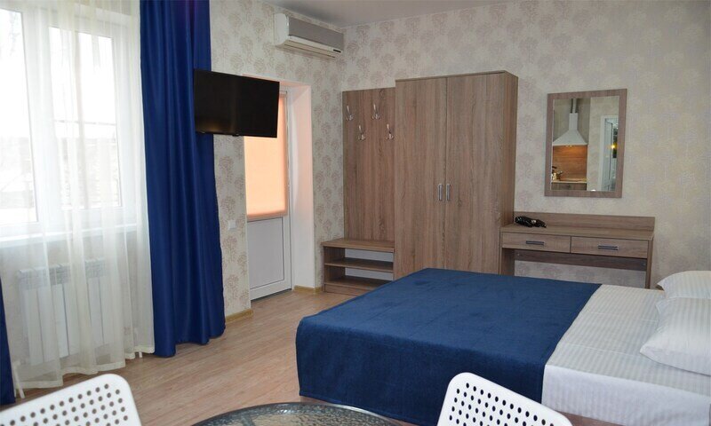 Апартаменты 2-местный 1-комнатный (вид на море)