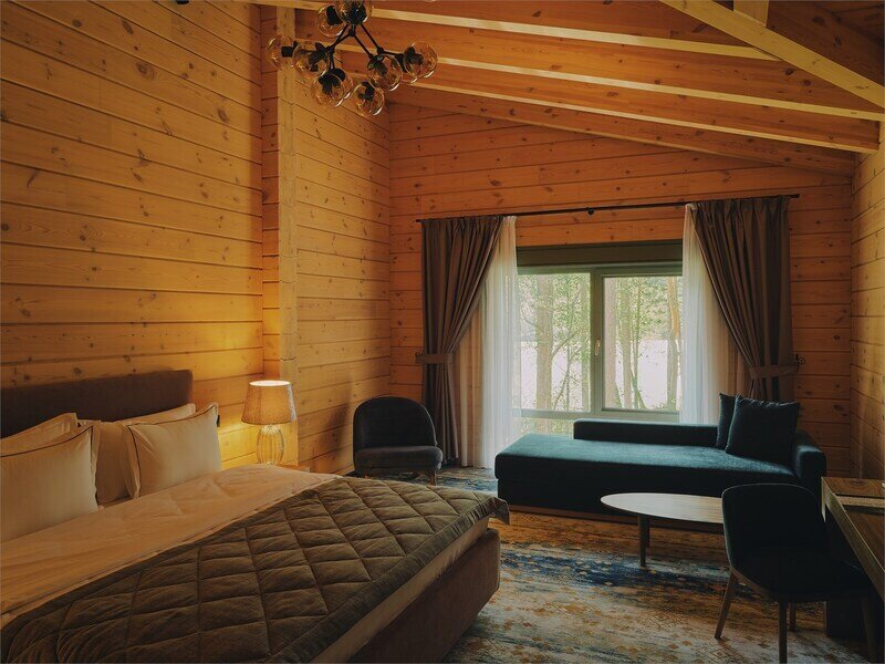 Делюкс (вид на реку) с террасой