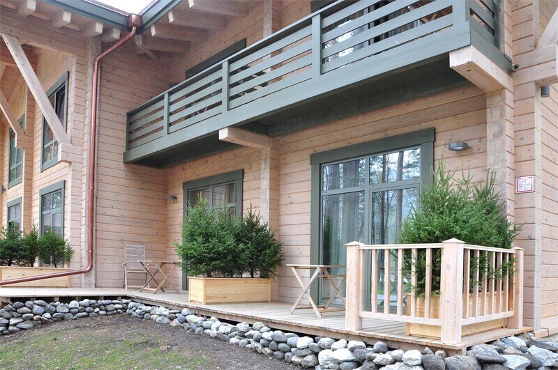 Делюкс (вид на реку) с террасой