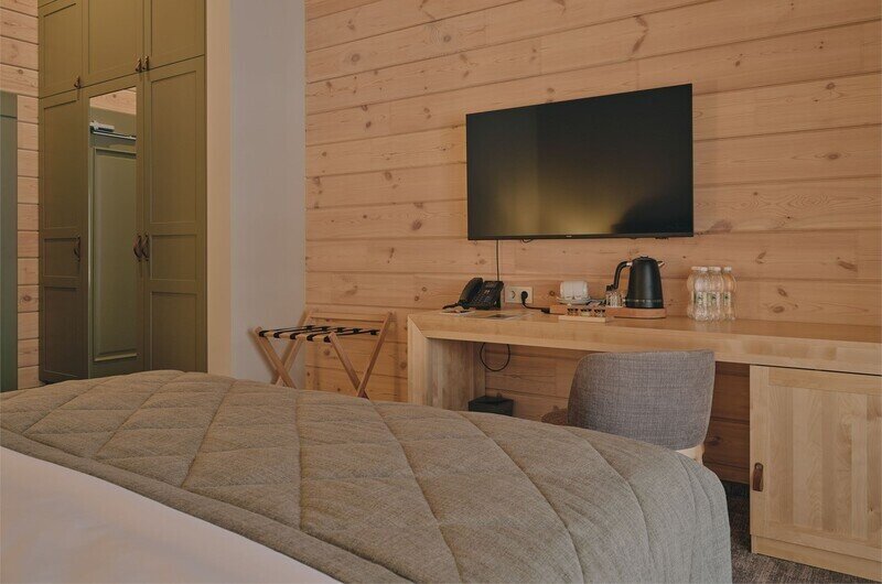 Стандарт Дабл (с видом на реку и террасой)