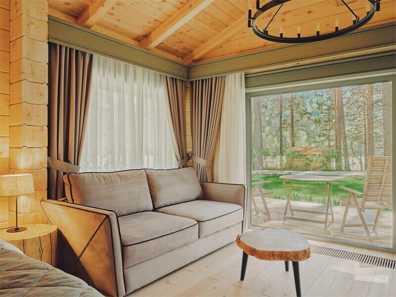 Шале Classiс (вид на реку)