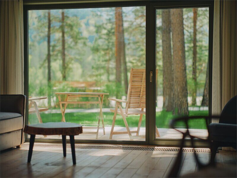 Шале Classiс (вид на реку)