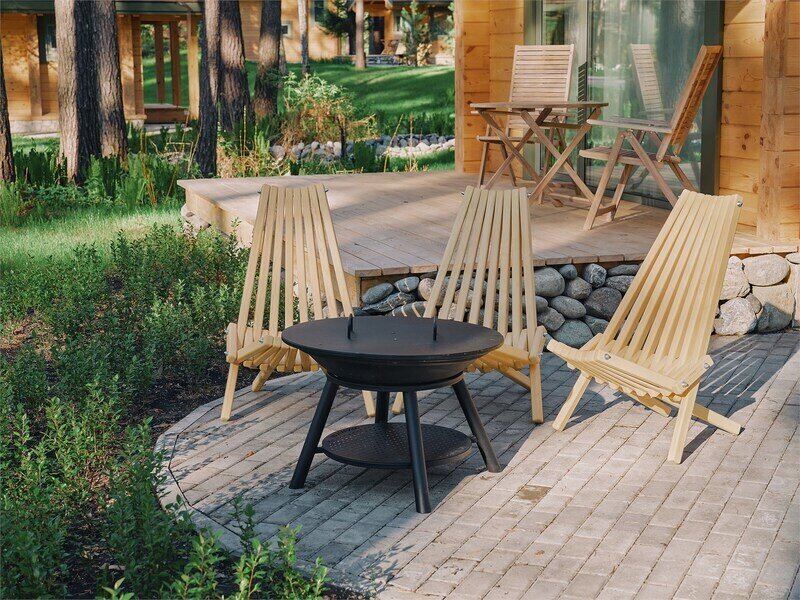 Шале Classiс (вид на реку)