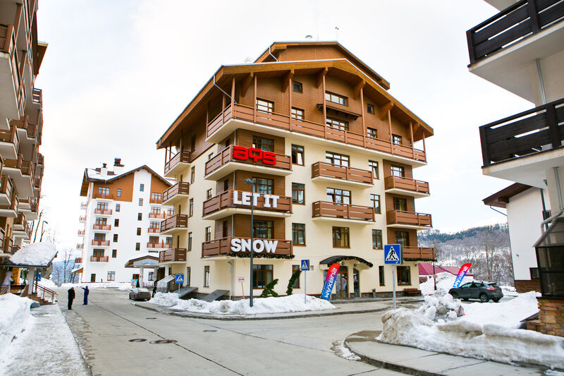 Отель AYS Let It Snow Hotel, Краснодарский край, Эстосадок Красная поляна Роза Хутор Медовеевка село Чвижепсе Газпром