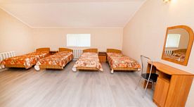 4-местный номер Стандарт (корпус эконом мансарда), База отдыха Афалина, Анапа