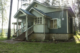 Просторный дом с видом на озеро (6-7 человек), База отдыха Дом рыбака Отолово, деревня Стеклино