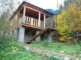 Домик на горе, База отдыха Комбат, поселок Рожкао