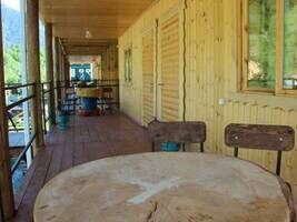 2-х местный номер (Гостиничный сруб 2-х этажный), База отдыха Комбат, поселок Рожкао