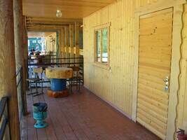 3-х местный номер (Гостиничный сруб 2-х этажный), База отдыха Комбат, поселок Рожкао