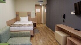 Одноместный стандарт (без балкона), Пансионат Бургас, Сочи