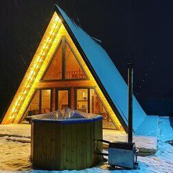 Коттедж Дом A-Frame