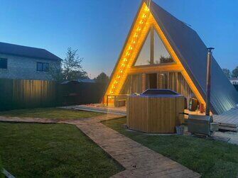 Коттедж Дом A-Frame