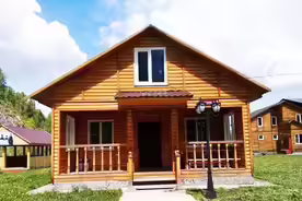 Коттедж семейный с сауной, Туристический комплекс Искра, Солонешенский район