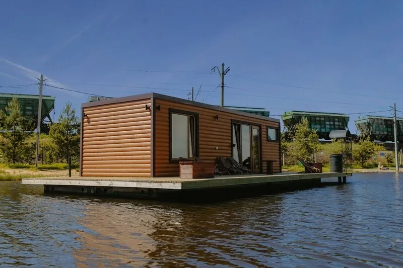 База отдыха Курголовский берег, поселок Токсово, Ленинградская область