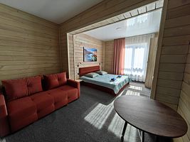 Делюкс без балкона, База отдыха TRAVA, Бирюзовая Катунь