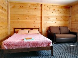 Домик одноэтажный Номера домов: №8, База отдыха TRAVA, Бирюзовая Катунь