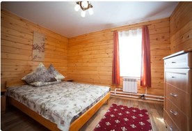 Двухместный номер Standard beachfront двуспальная кровать, Гостевой дом Русский дом, поселок Листвянка