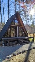 Домик A-frame, База отдыха Golden time, Манжерок