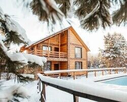 Дуплекс Шале, База отдыха Финские дачи, село Соузга