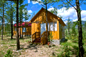 Коттедж «Депутатский» №8, База отдыха Ольтрек, деревня Курма