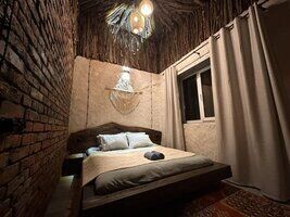 Шале Premium с 2 комнатами, Частный дом Гнѣздо с камином и двумя спальнями, Архыз