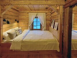 Двухкомнатный люкс с видом на озеро (Жемчужина Заонежья), Гостевой комплекс Заонежье, село Великая губа