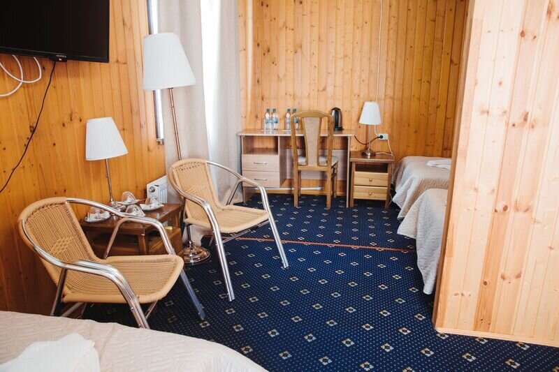 Номер 4-местный (с 4 кроватями)