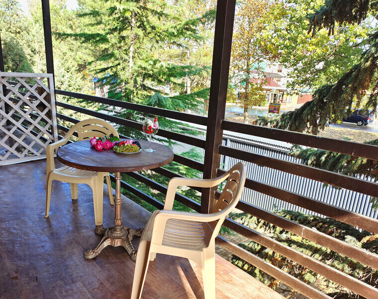 Апартаменты 5-местный 2-комнатный (с террасой)