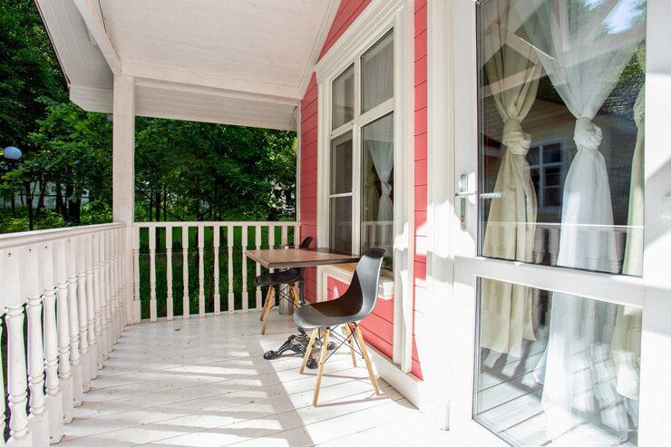 Дом 2-местный (розовый домик Барби)