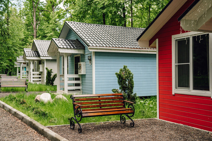 Дом 2-местный (Сказочный дом волшебника, с лесной террасой)