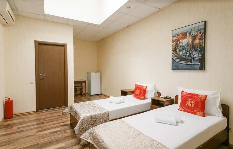 Бюджетный 2-местный (мансардный, с 2 кроватями)