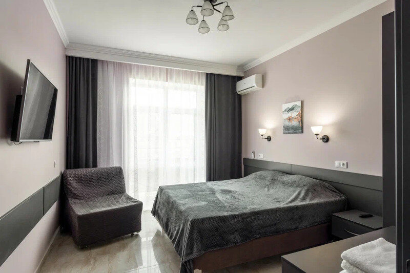 Апартаменты 4-местный 2-комнатный (вид на море)