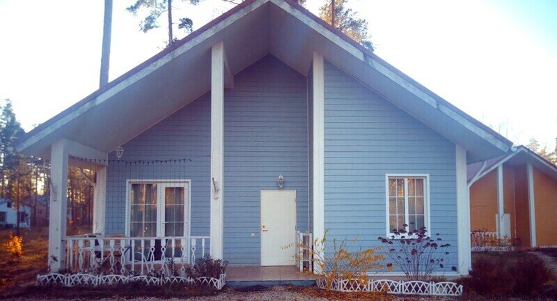 Коттедж 4-местный 2-комнатный Барвинок