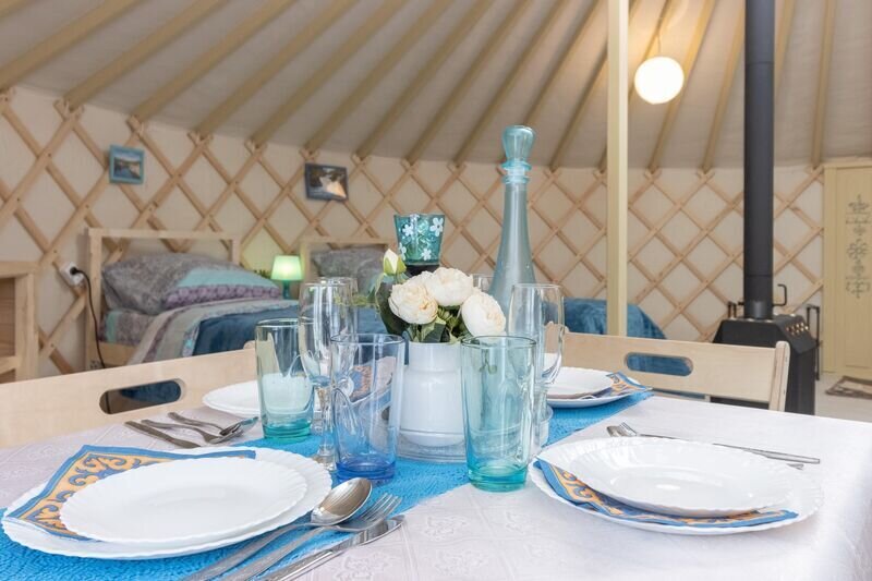 Юрта 2-местная (Синяя)