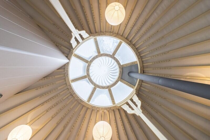 Юрта 2-местная (Синяя)