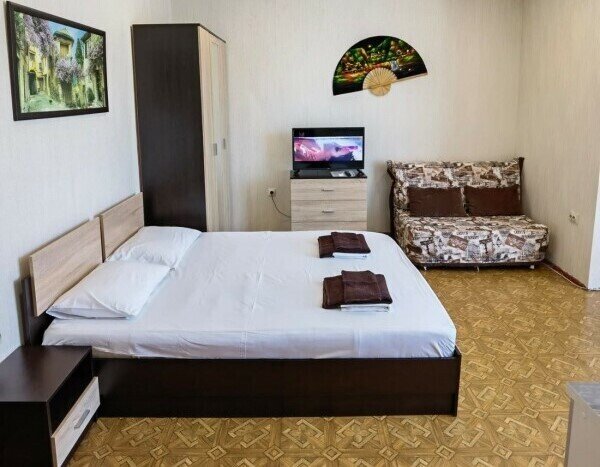 Студия 4-местный (с кухней)