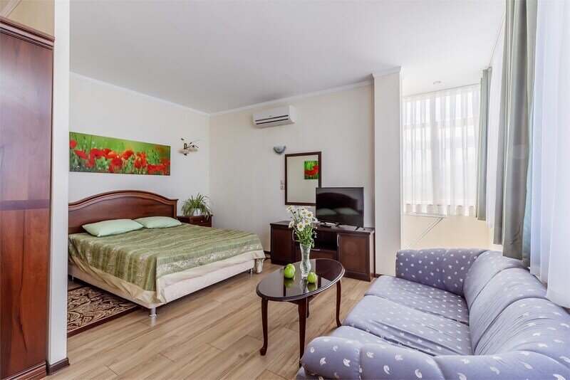 Студио 2-местный (без балкона, в корпусе)