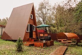 Домик 2-местный №1, Домик Лесника, поселок Солотча